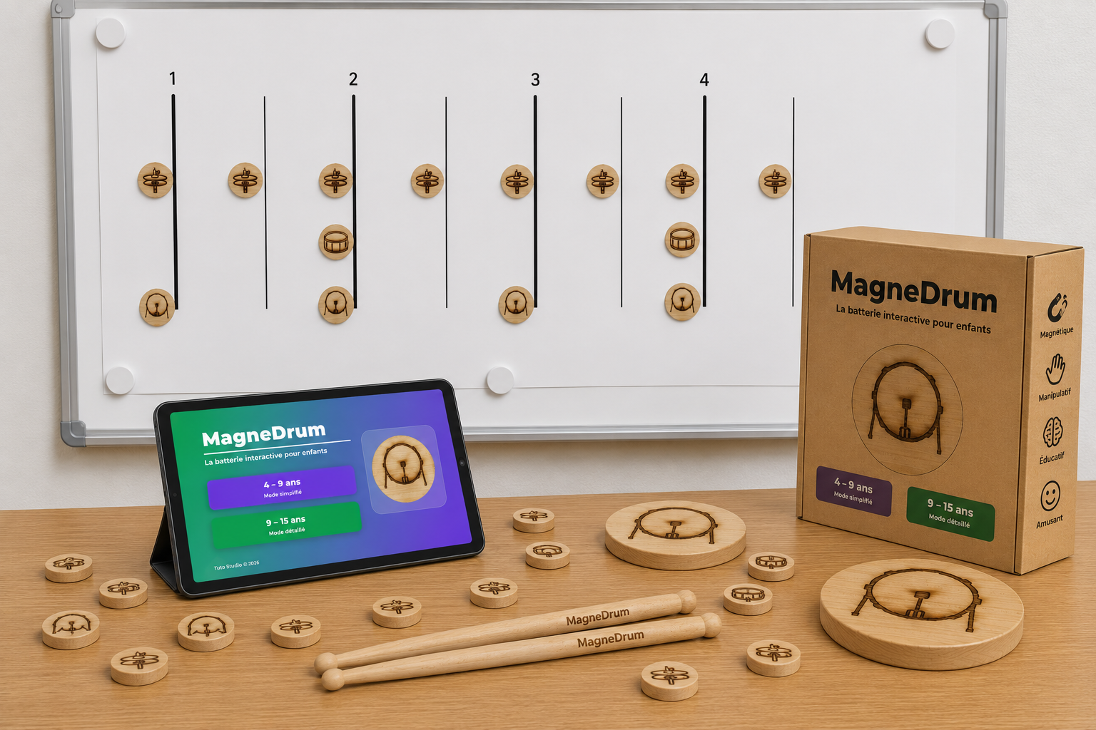 MagneDrum en classe